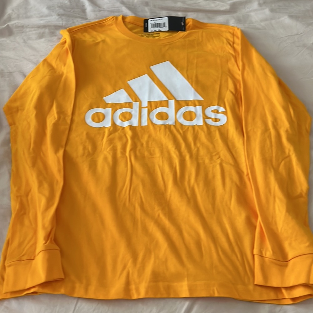 adidas Long Sleeve Amplifier Tee Shirt - Picture 5 of 5